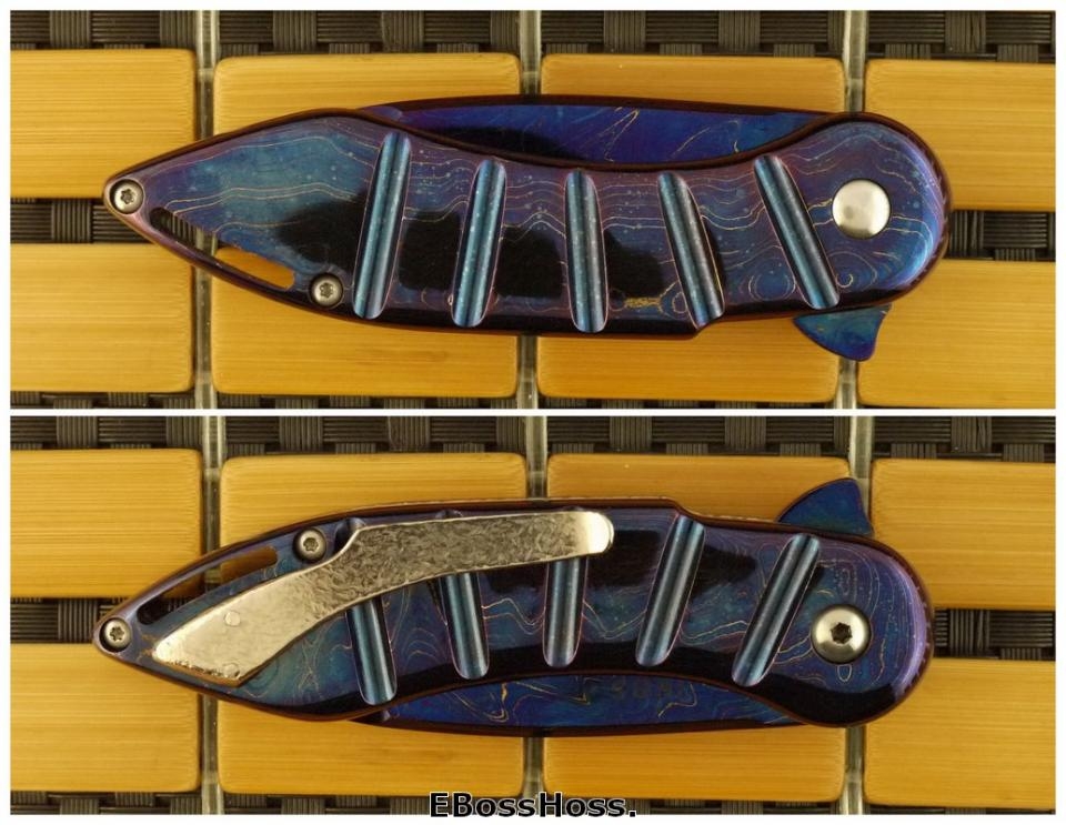 Todd Begg Nitered Blue Gents Glimpse Flipper